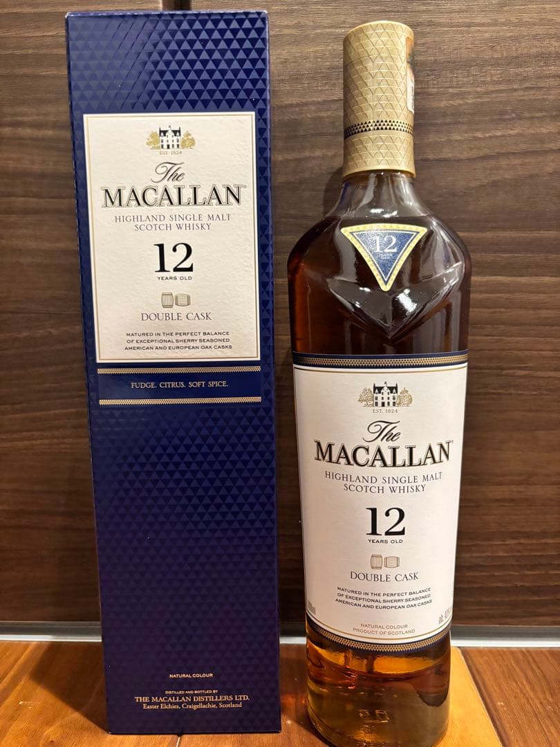 【✨新品未開封✨箱付き✨】マッカラン12年ダブルカスク/ウイスキー/700ml◇