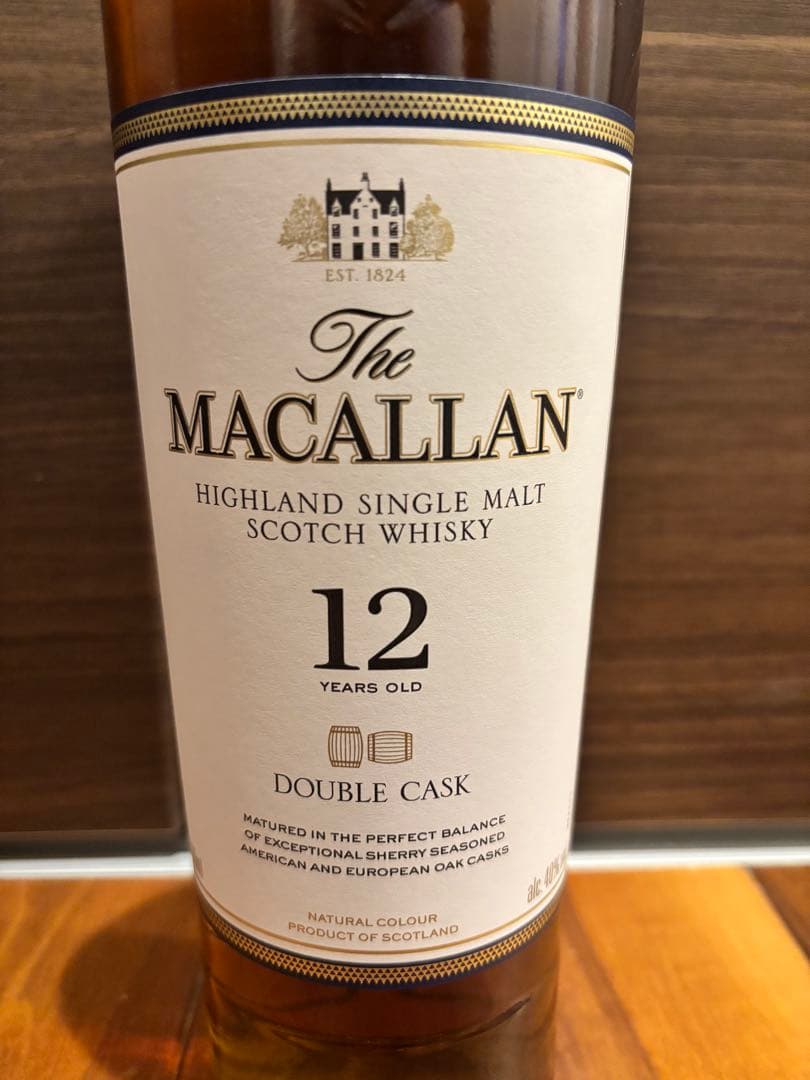 【✨新品未開封✨箱付き✨】マッカラン12年ダブルカスク/ウイスキー/700ml◇