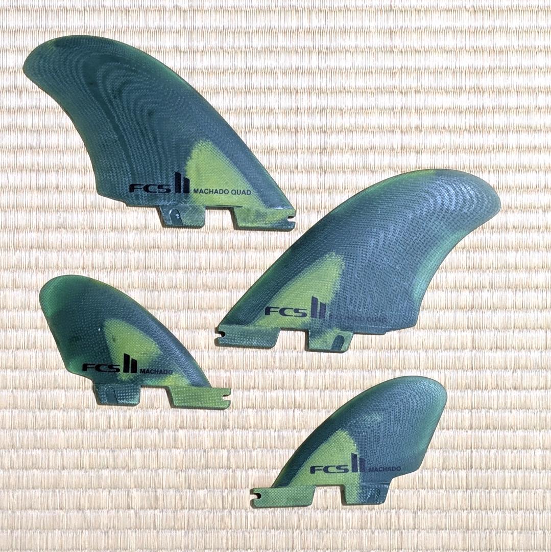 FCSII Rob Machado クアッドフィン　カモグリーン 美品