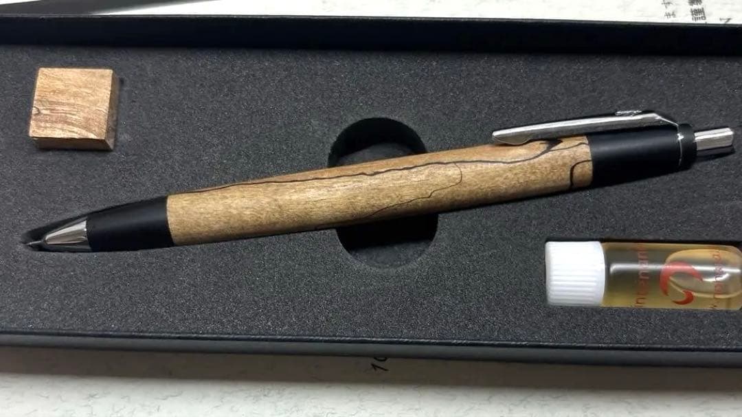野原工芸　スポルテッド栃　シャープペンシル