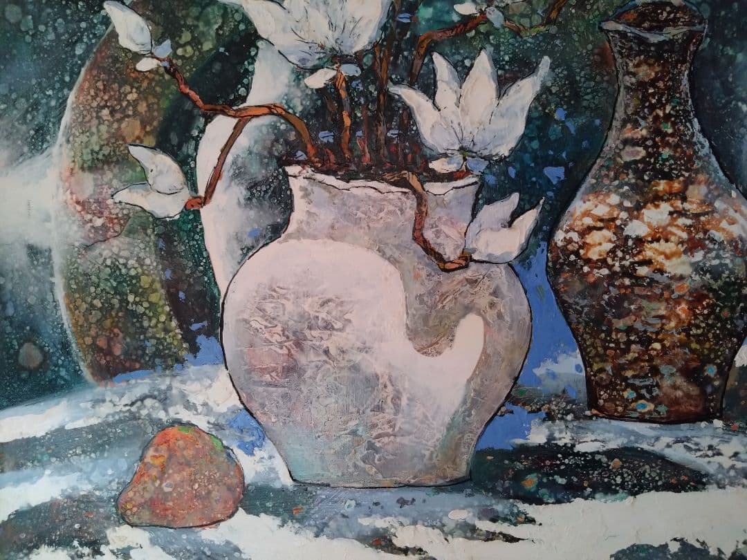 人見友紀　逃亡画家　油彩画　油絵　人見友紀