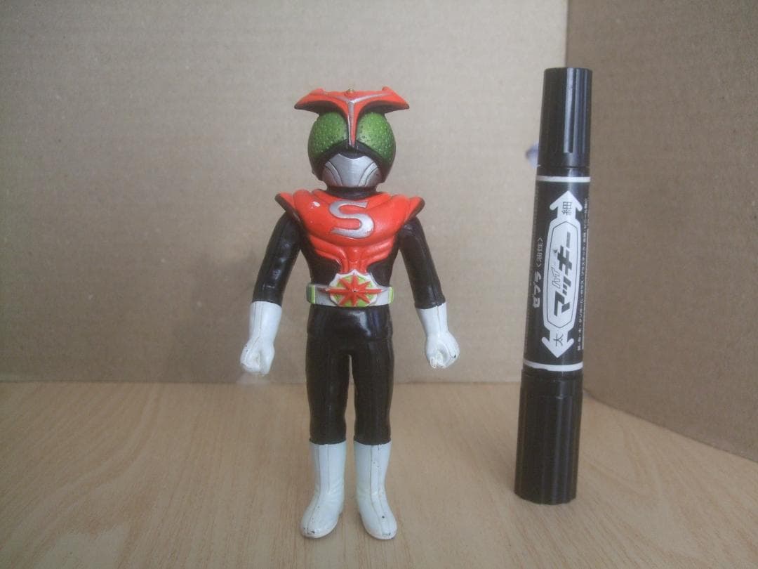 当時物★ポピー 仮面ライダー ★ストロンガー★ミニ ソフビ