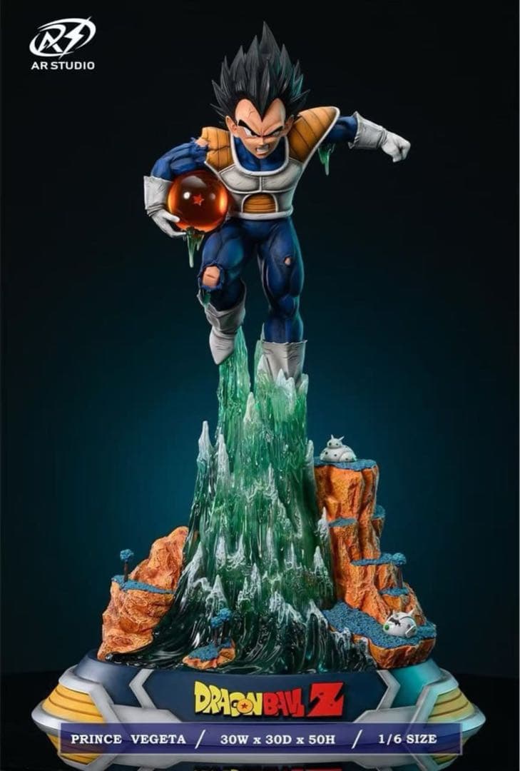 ドラゴンボール ベジータ ガレージキット ガレキ スタチュー①①