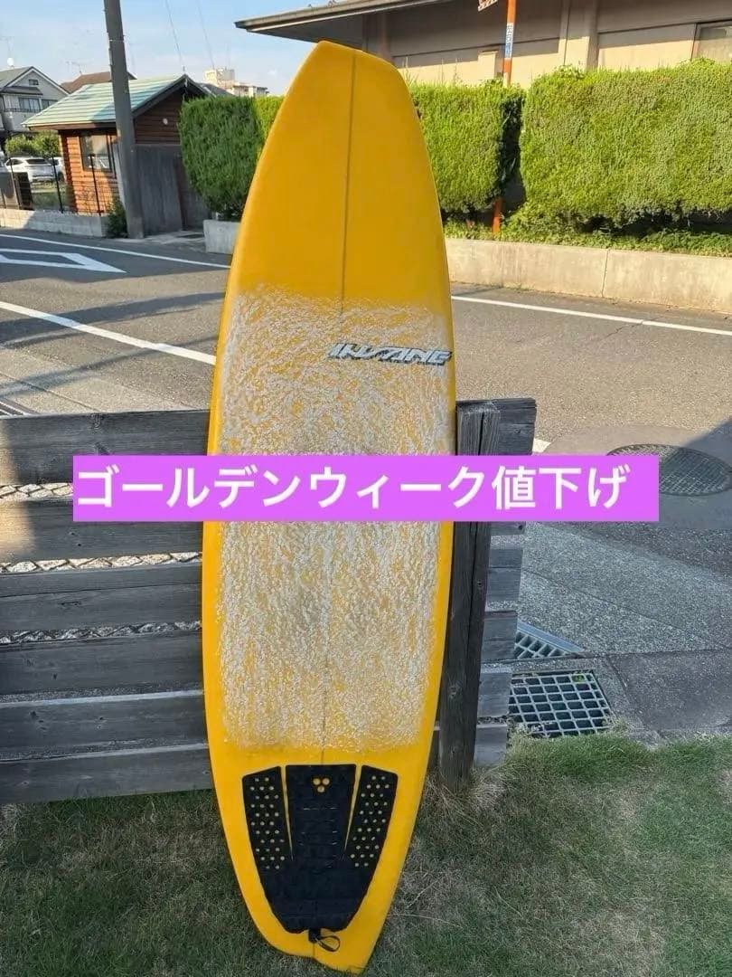 Insane アシンメトリーサーフボード