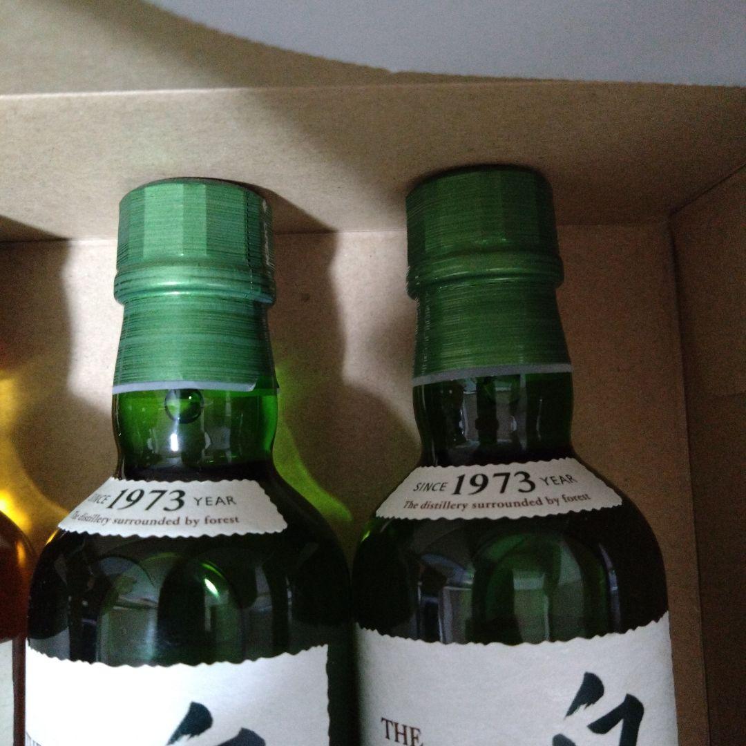 サントリー 山崎・白州 ウイスキー 180ml セット