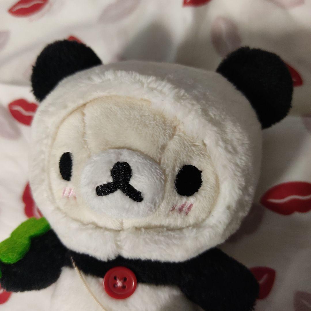 コリラックマ ぶらさげリラックマ ぬいぐるみ パンダ