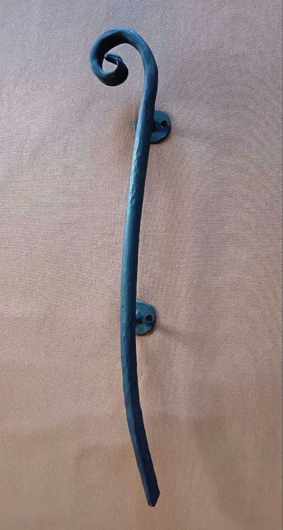 ハンドメイド　鉄製　ドアノブ　日本製
