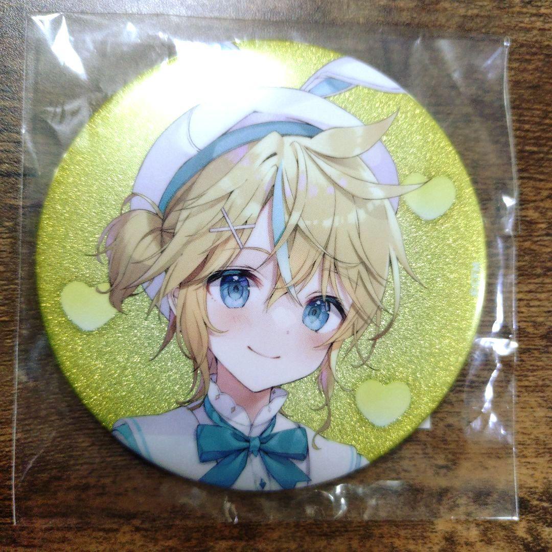 鏡音レン 缶バッジ スイーツ 楽天コレクション グリッター 磁力賞 星祈の夜