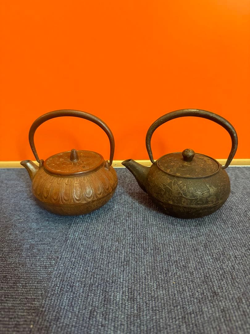 1906 鉄瓶　2客