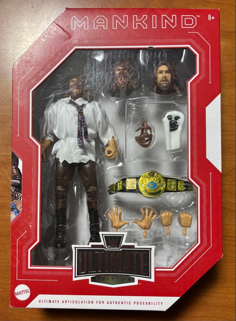WWE MANKIND フィギュア　マテル　AEW ダニエル・ブライアン