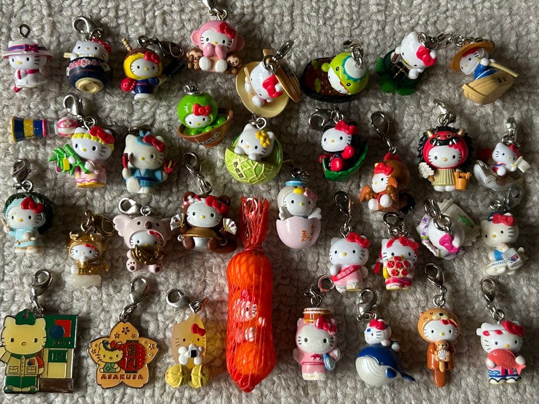 【レア】ご当地 ハロー　キティ　根付け　ストラップ　限定　廃盤品