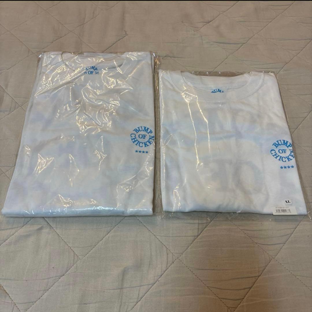 BUMP OF CHICKEN☆ロゴロンT＆Tシャツ白XL☆バンプオブチキン