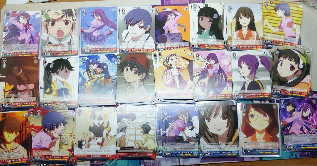 ヴァイスシュヴァルツ　化物語　まとめ売り