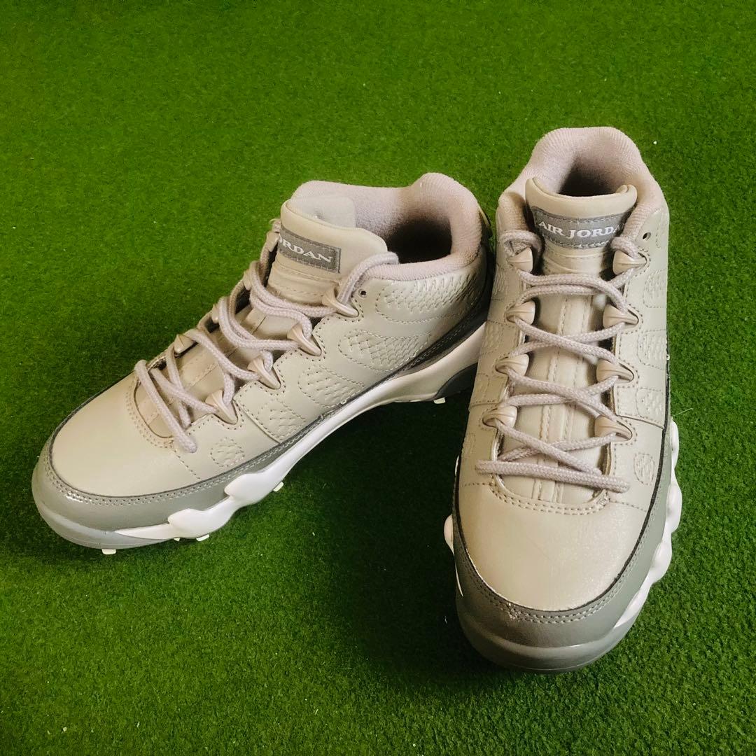 新品 ナイキ エアジョーダン9 ゴルフ 23cm クールグレー AJ9 NIKE