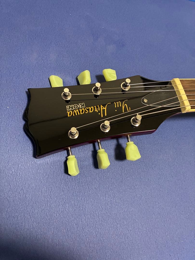 極美品 メンテ済 K-ON! KLP-Yui 平沢唯 ギー太 レスポール ギター