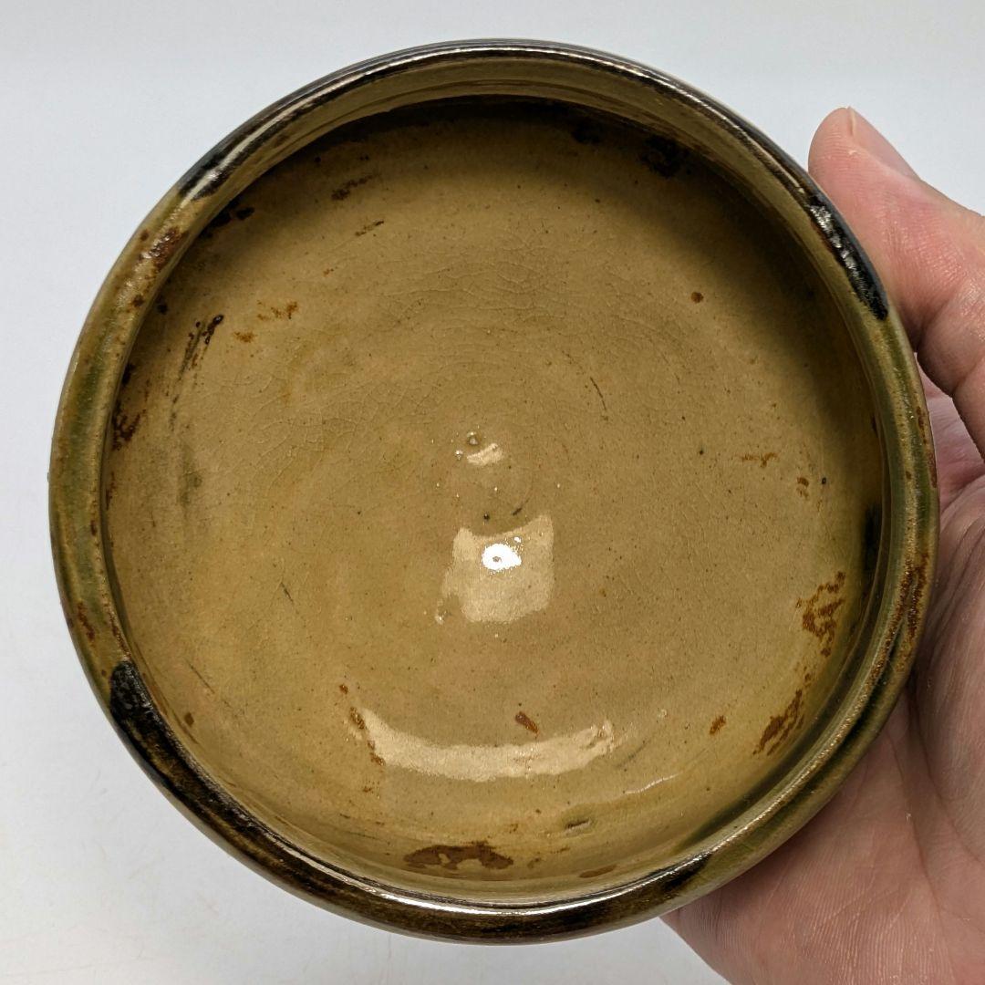 愛知県無形文化財 二代加藤春二 瀬戸焼 茶盌 共箱合布 抹茶碗 抹茶茶碗 葵窯
