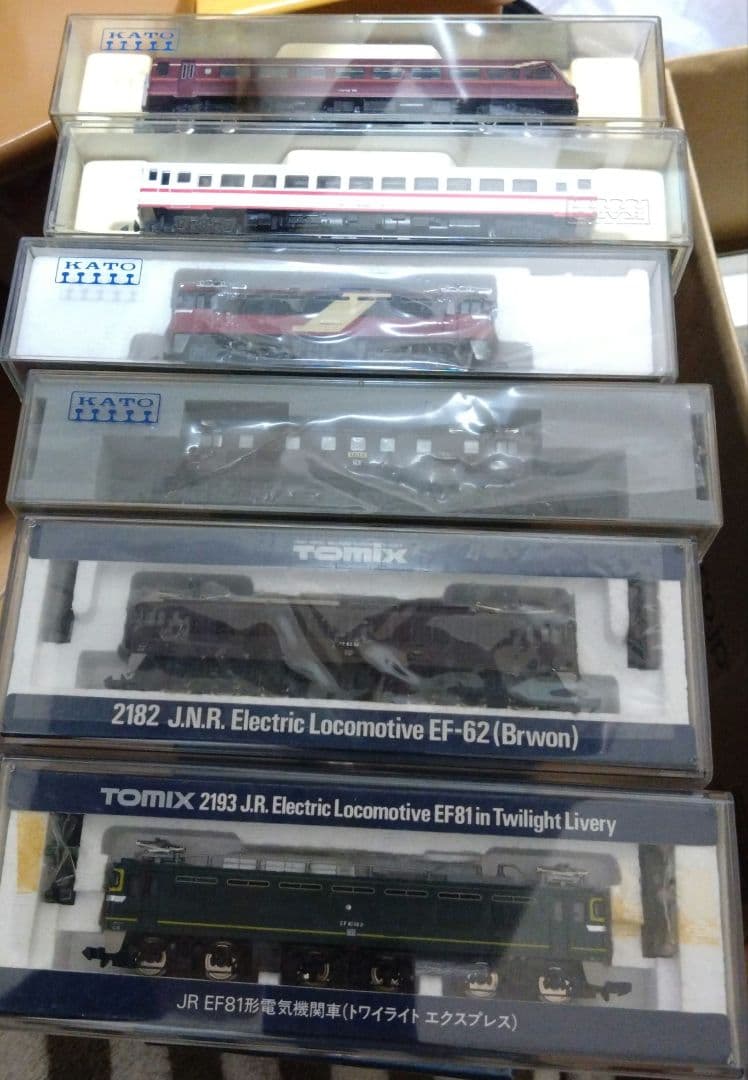 TOMIX EF81 EF62 KATO EF15 鉄道模型セット