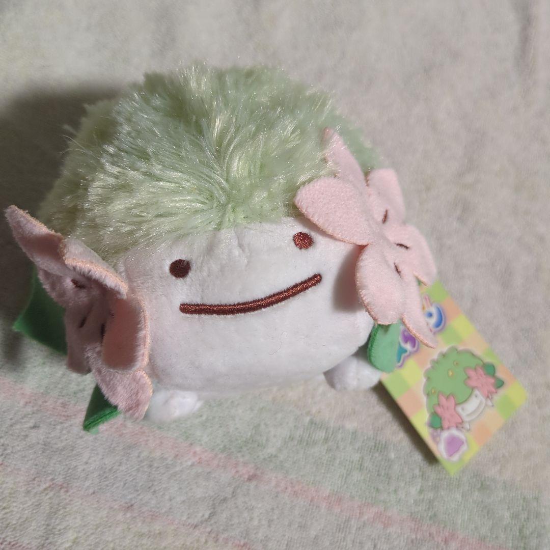 匿名配送/へんしん！メタモン　シェイミ　ぬいぐるみ　タグ付き