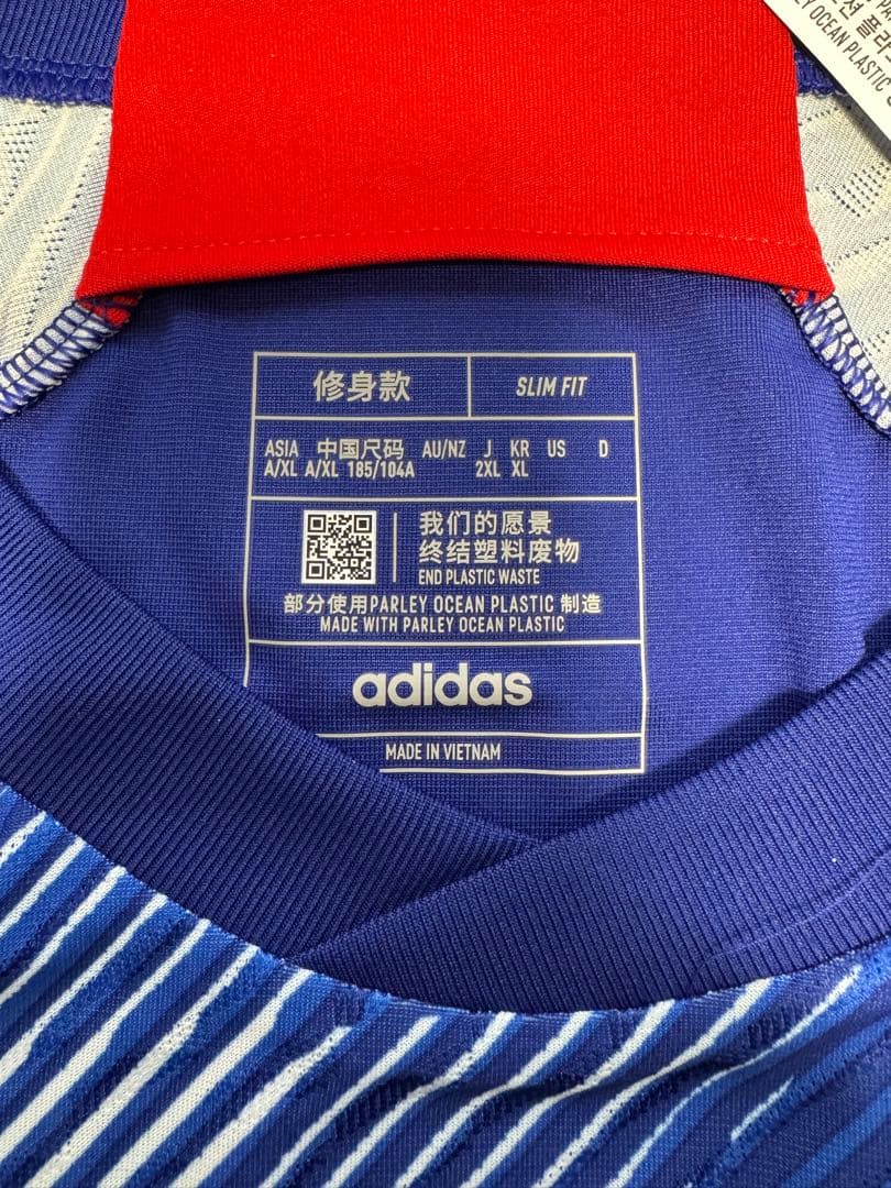 日本代表 2022 ワールドカップ メモリアル 限定210着 ユニフォーム2XL