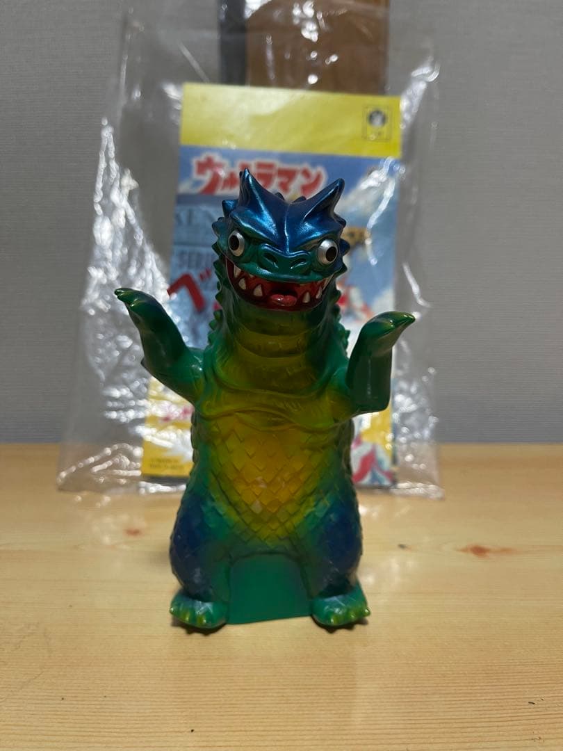 ビリケン商会　ベムラー　青色　ウルトラQ 怪獣　ソフビ