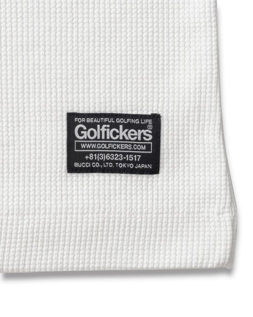 ゴルフィッカーズ Mock Neck Thermal 白 L