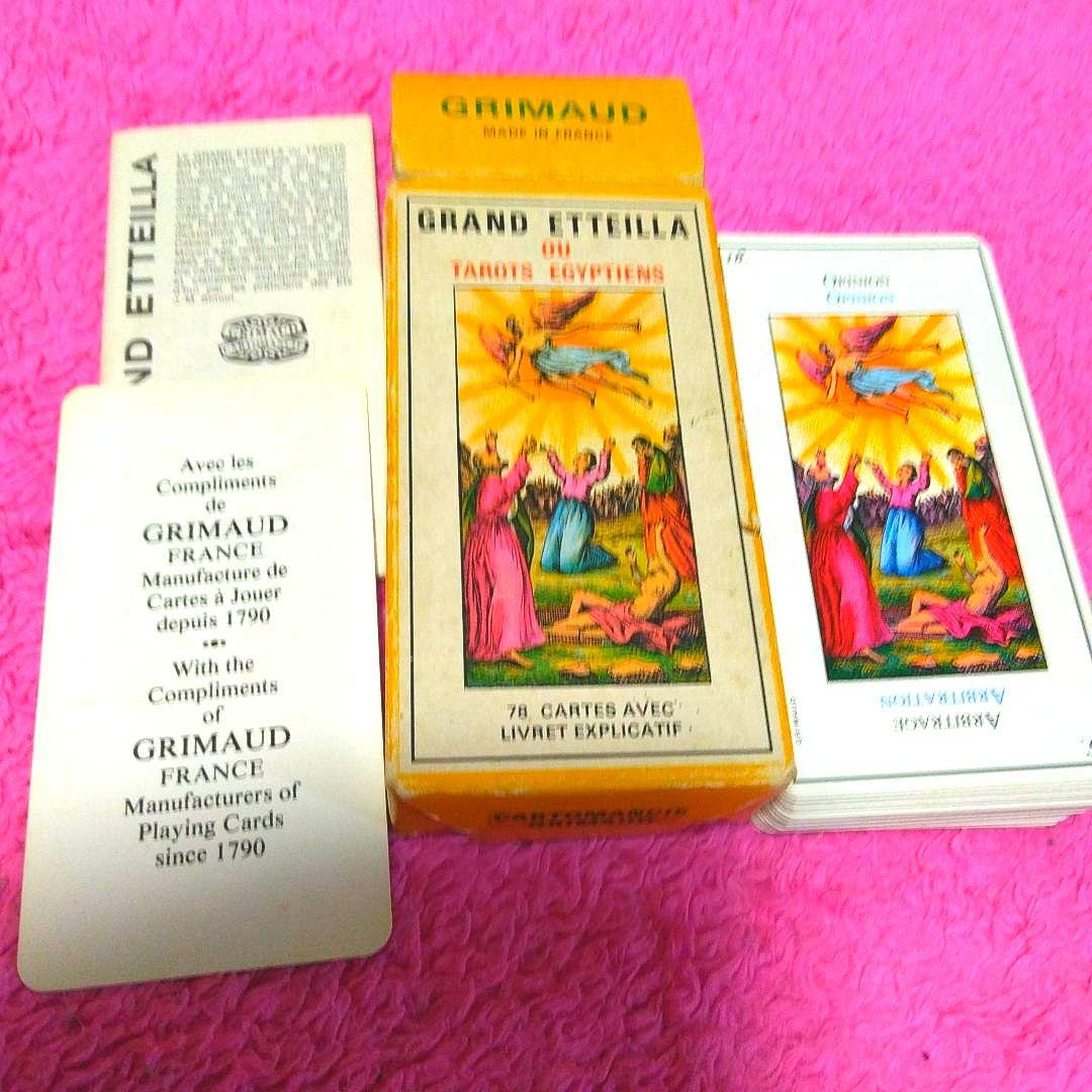 タロットカード　ＧＲＡＮＤ ETTEILLA 稀少　グランエッティラ
