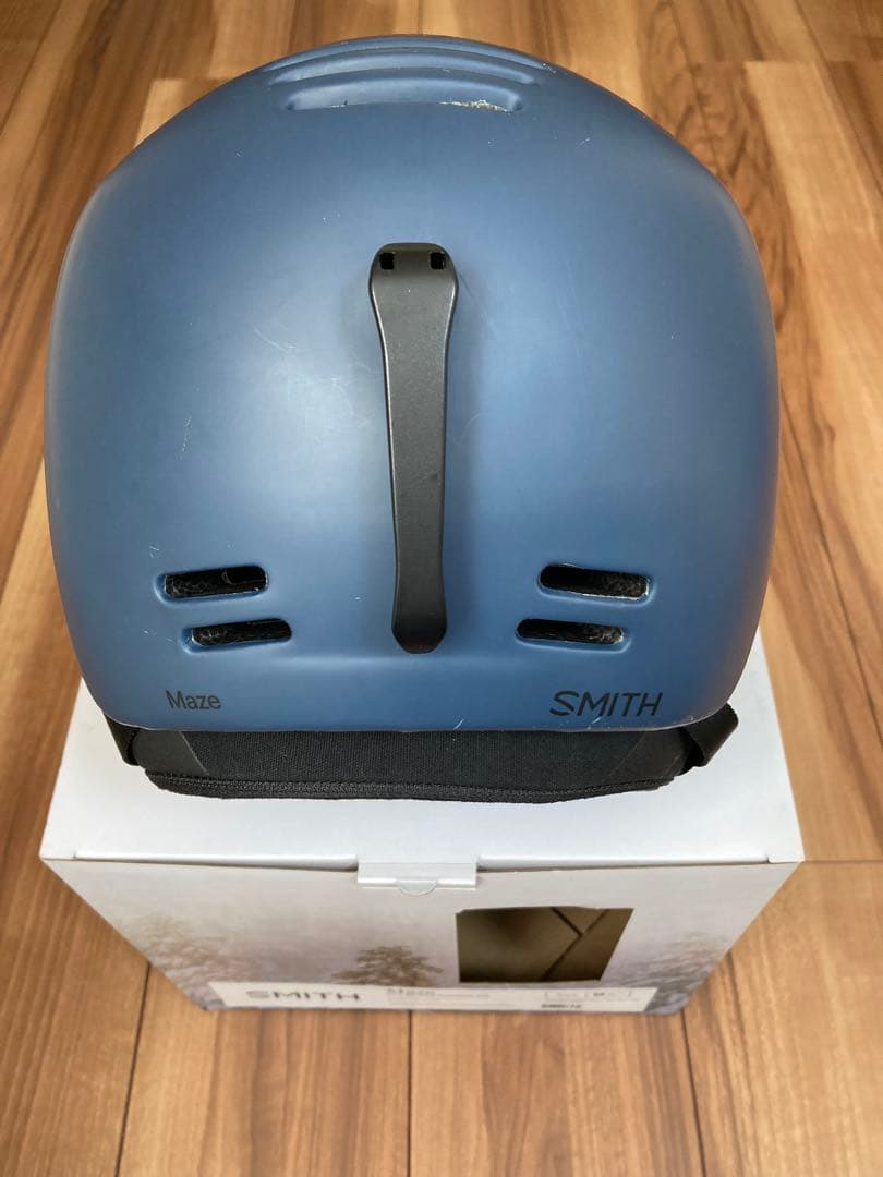 SMITH Maze スノーボードヘルメット ネイビー　Mサイズアジアンフィット