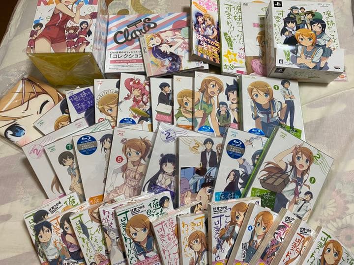俺の妹がこんなに可愛いわけがない　BD.DVD.小説.ゲームなどセット