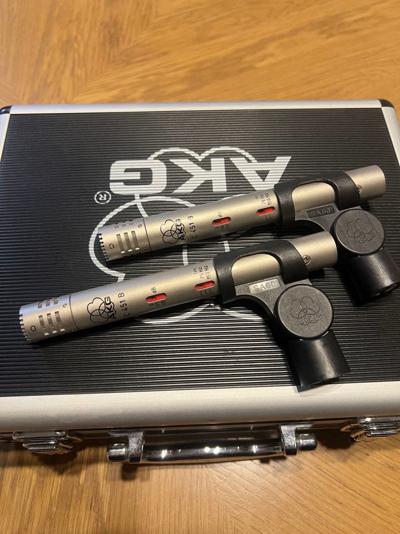 AKG C451B Stereo Pair 美品