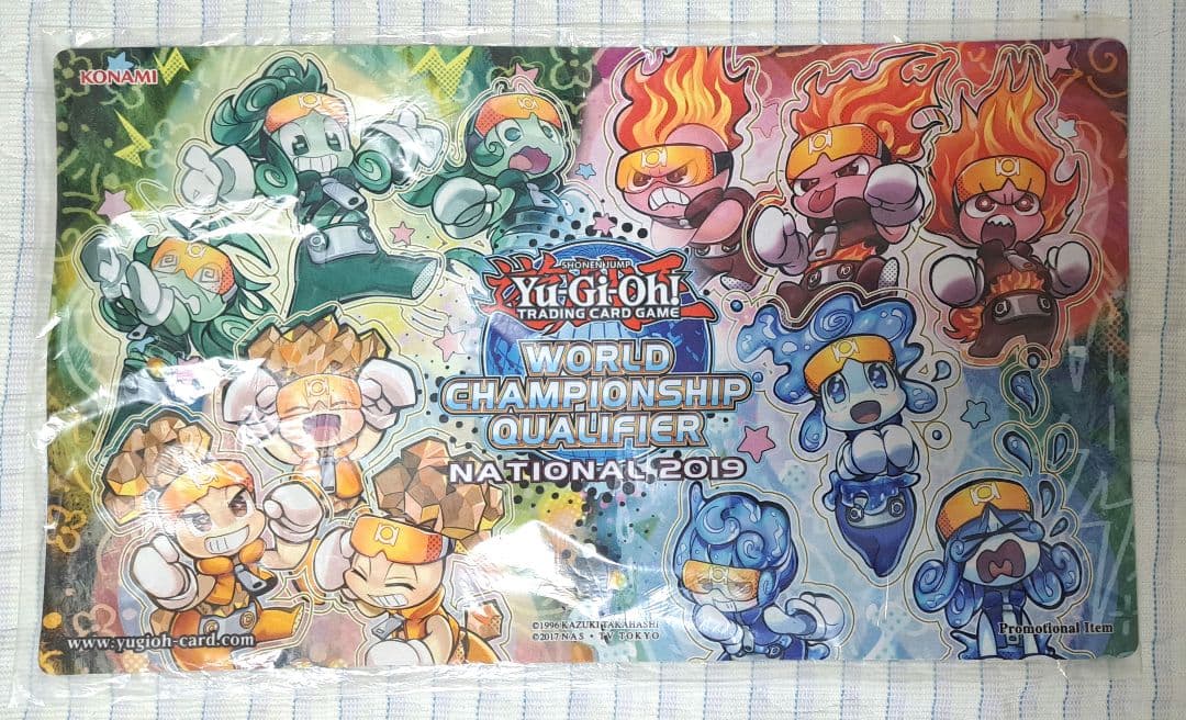 遊戯王　プランキッズ　プレイマット　WCQ　2019　公式