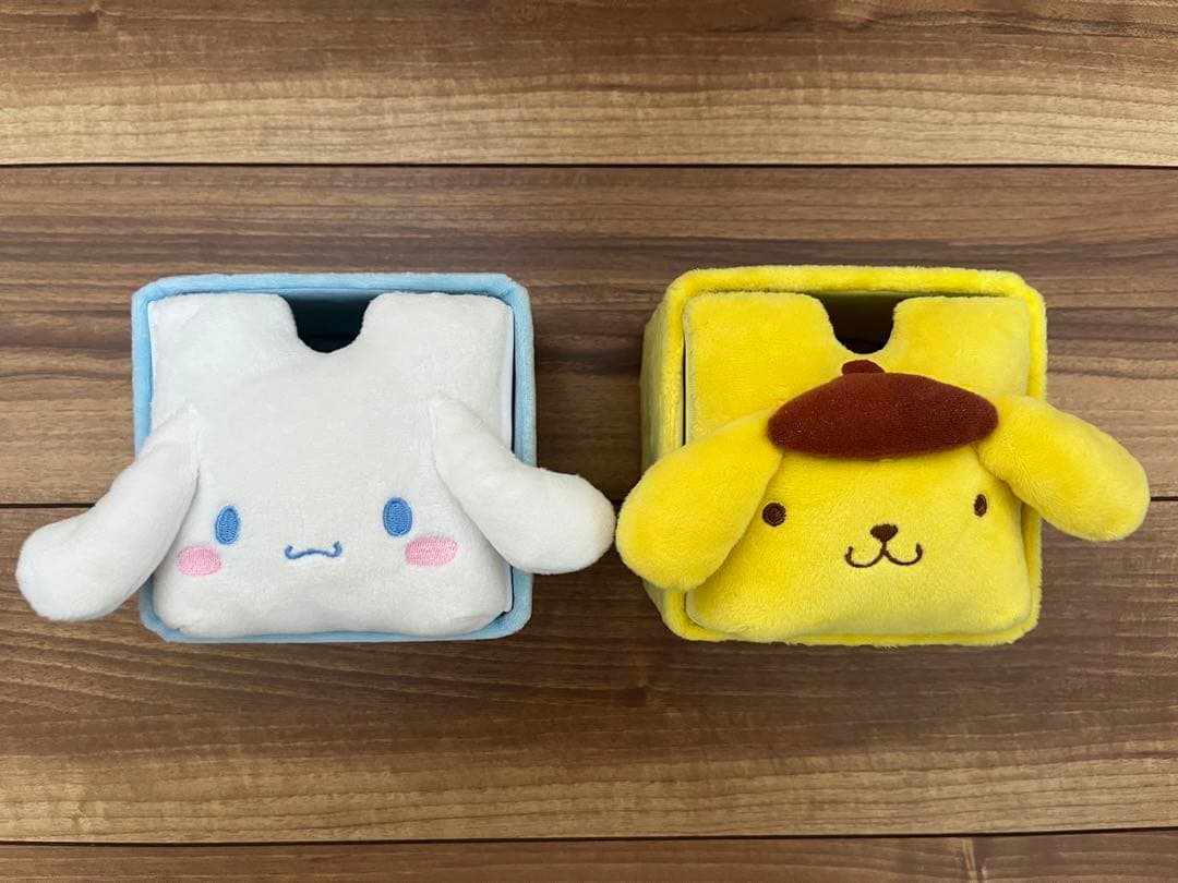 シナモン　シナモロール　ポムポムプリン　ふわふわ収納ボックス　2015 希少
