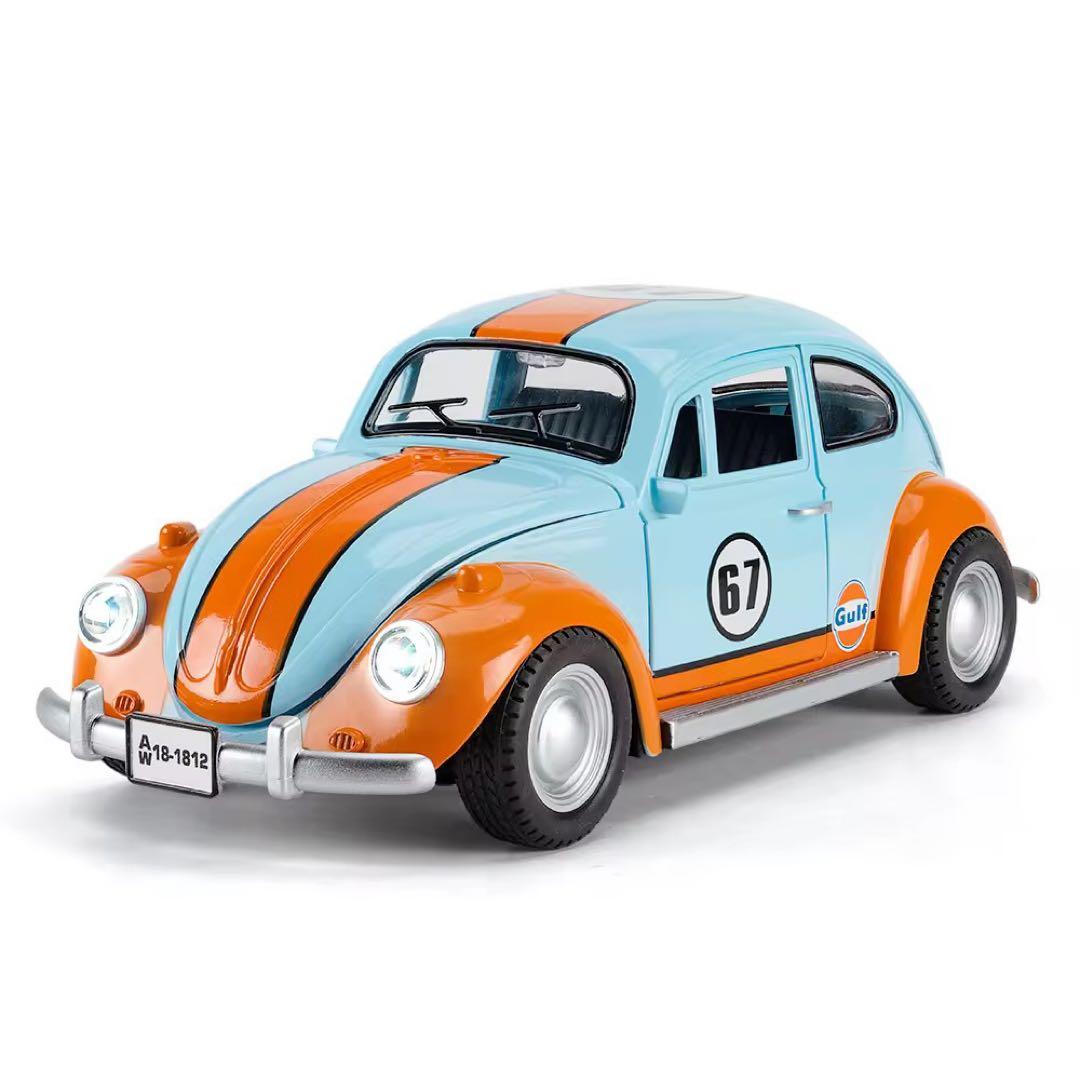 ワーゲン・ビートルダイキャストミニカー 1/18 新品未使用品　ガルフ