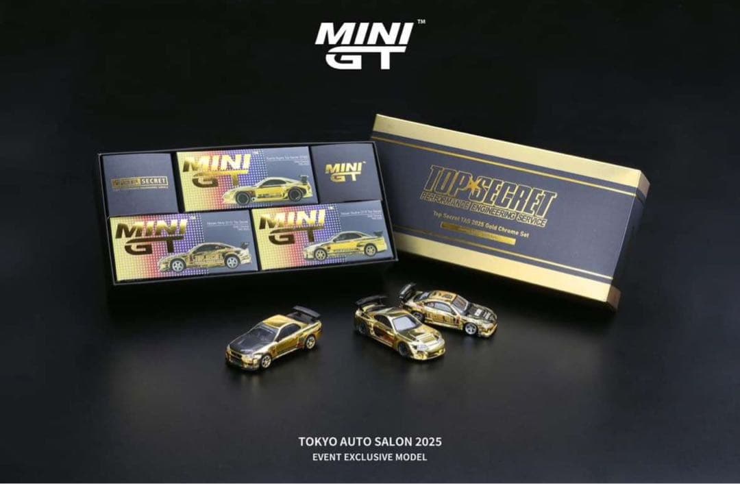 MINI GT Top Secret 東京オートサロン 2025限定セット