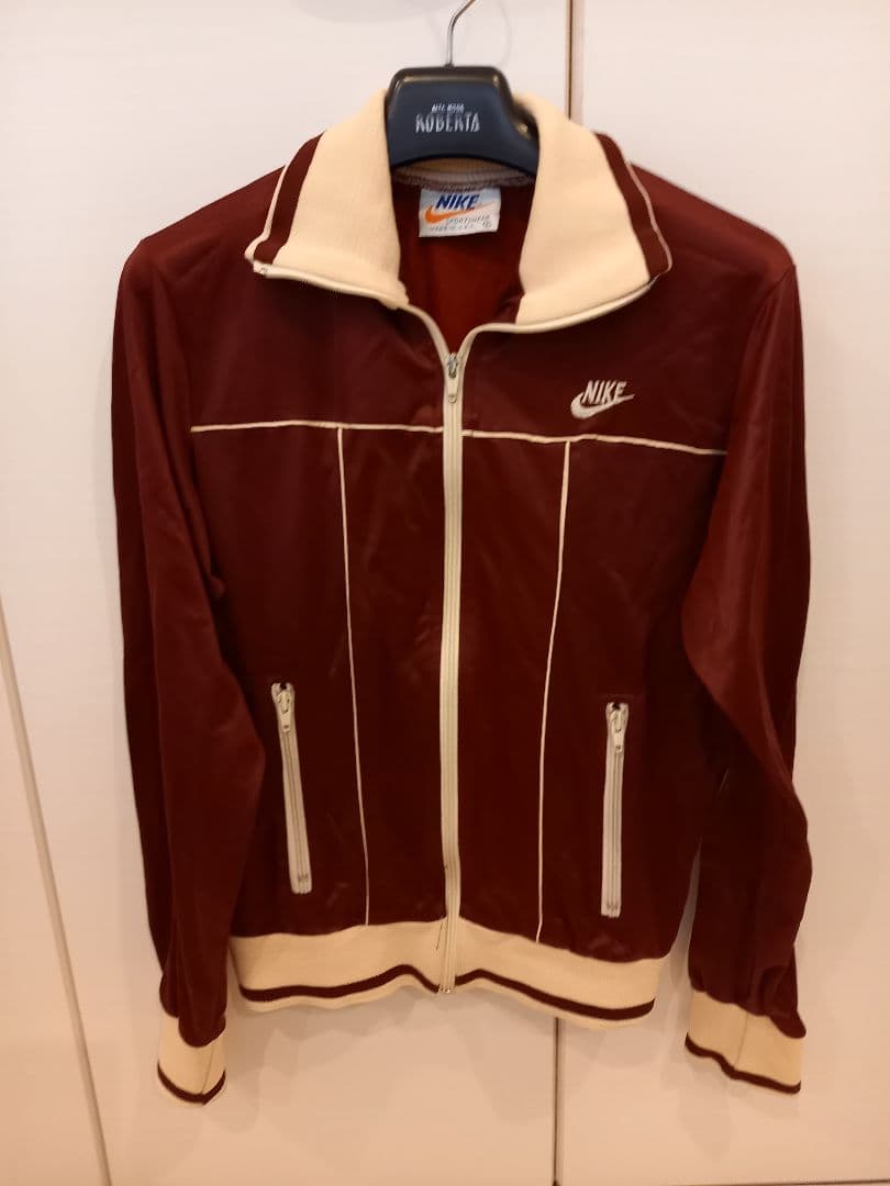 NIKE ジャージジャケット バーガンディ S