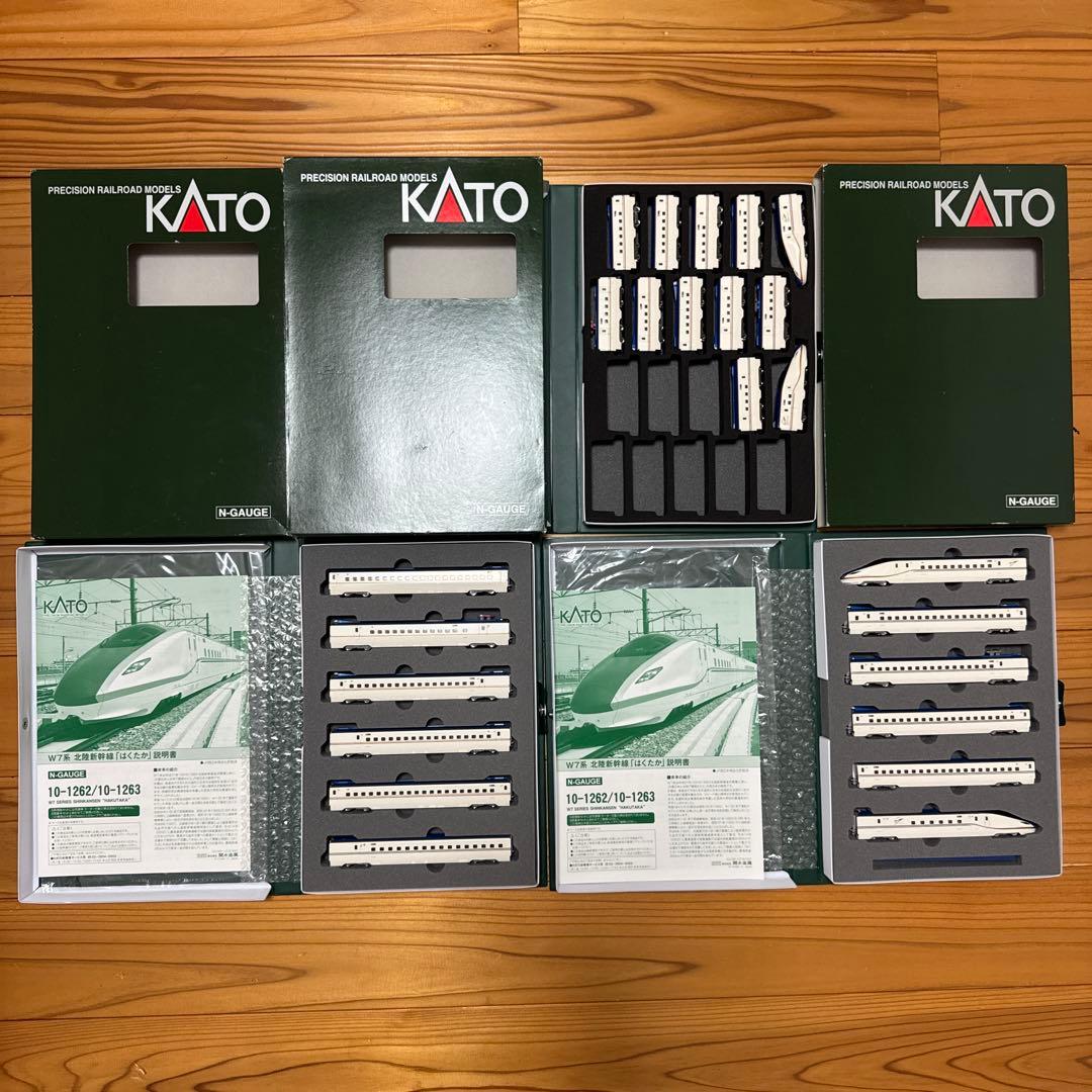 KATO W7系北陸新幹線「はくたか」　Bトレ　E7系　フル編成セット