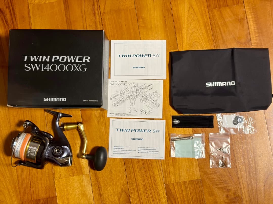 15ツインパワーSW14000XG 中古 OH済み直後