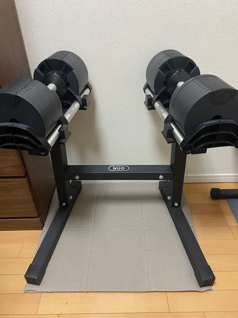 【セット】FLEXBELL可変式ダンベル32kg 2kg刻み＋スタンド