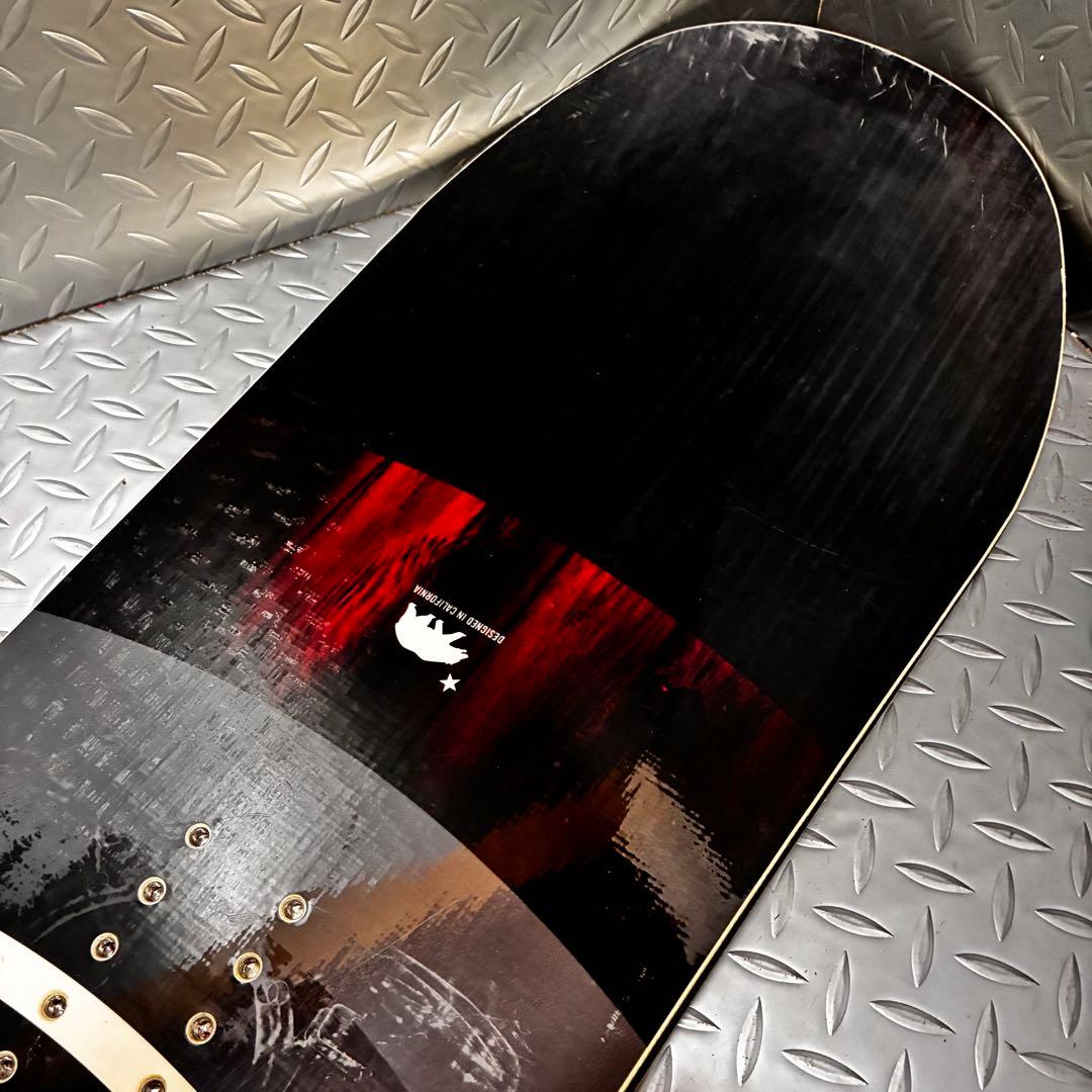 【Burton CARTEL付】FLOW VERT 151cm メンズ2点セット
