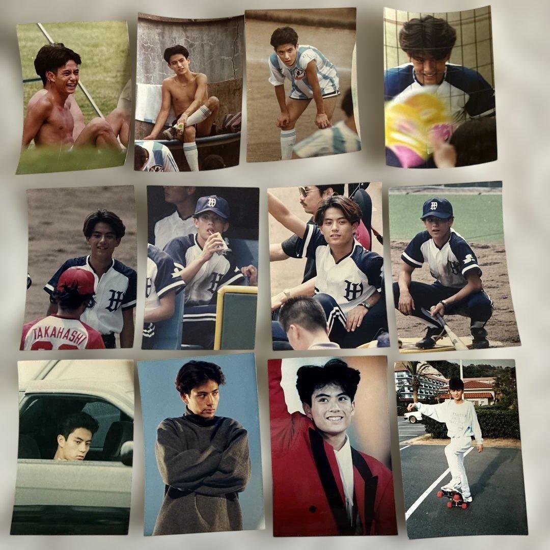 ⑥光GENJI 佐藤アツヒロ　敦啓　写真12枚セット　ブロマイド　当時物