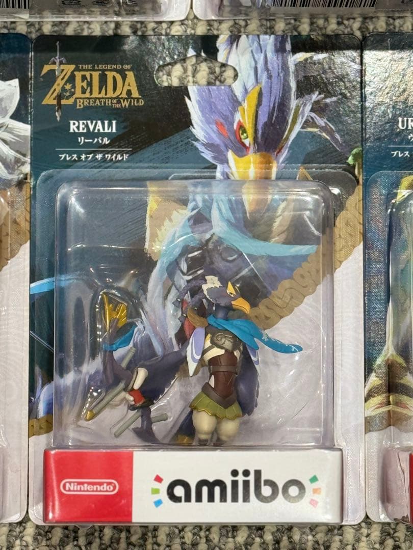 【ゼルダamiibo】フィギュア 8体セット【ブレスオブザワイルド】