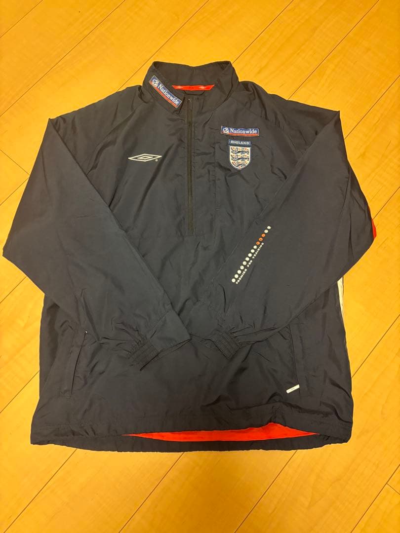 UMBRO アンブロ　イングランド代表　ハーフジップ　ナイロンジャケット