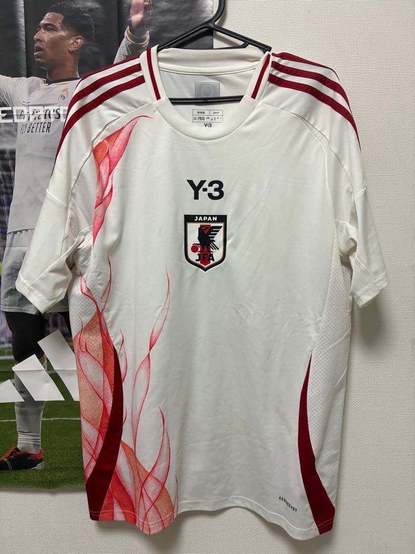 Y-3 サッカー日本代表 2xL レプリカアウェイユニフォーム y3