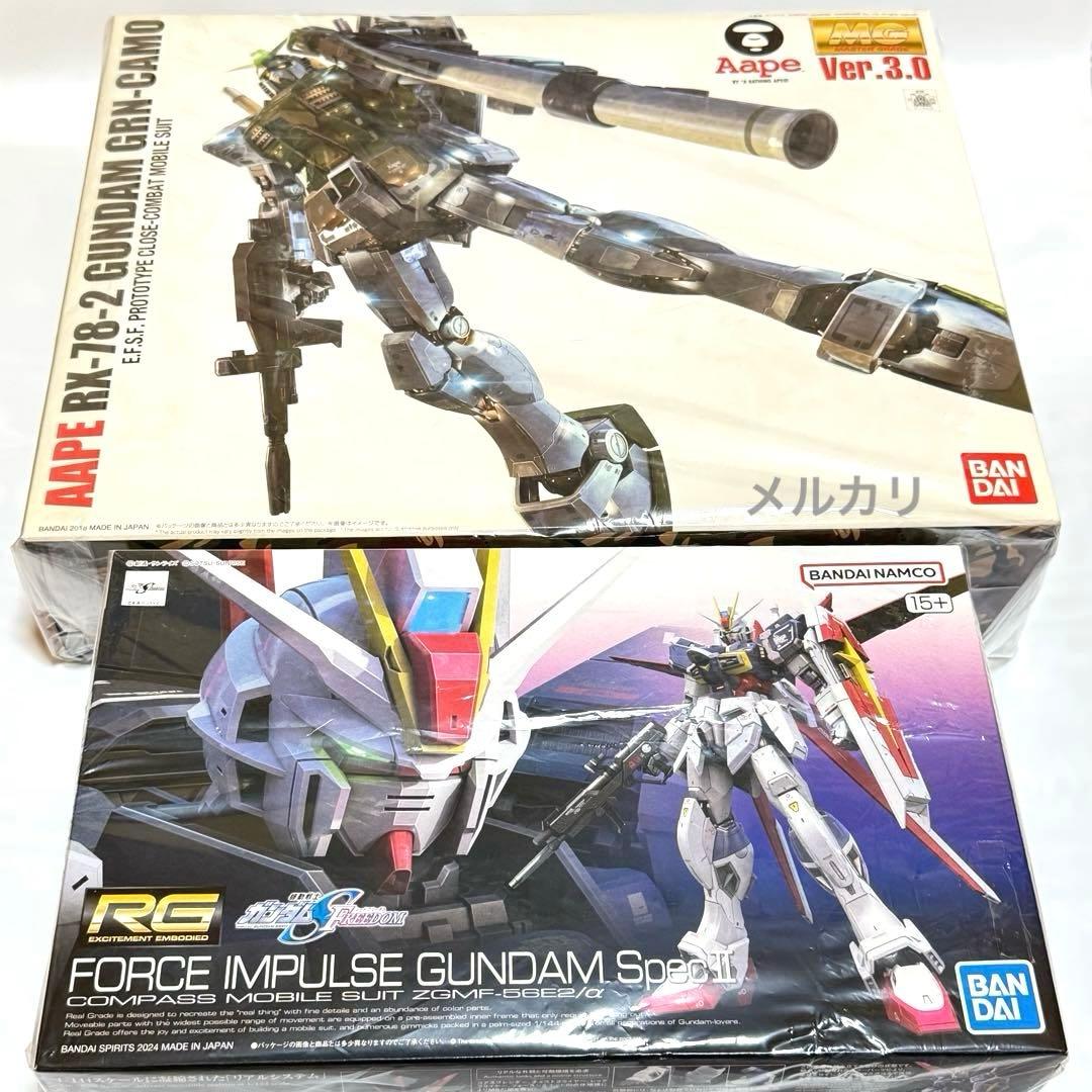 1/100 MG AAPE RX-78-2 GUNDAM GRN-CAMOセット