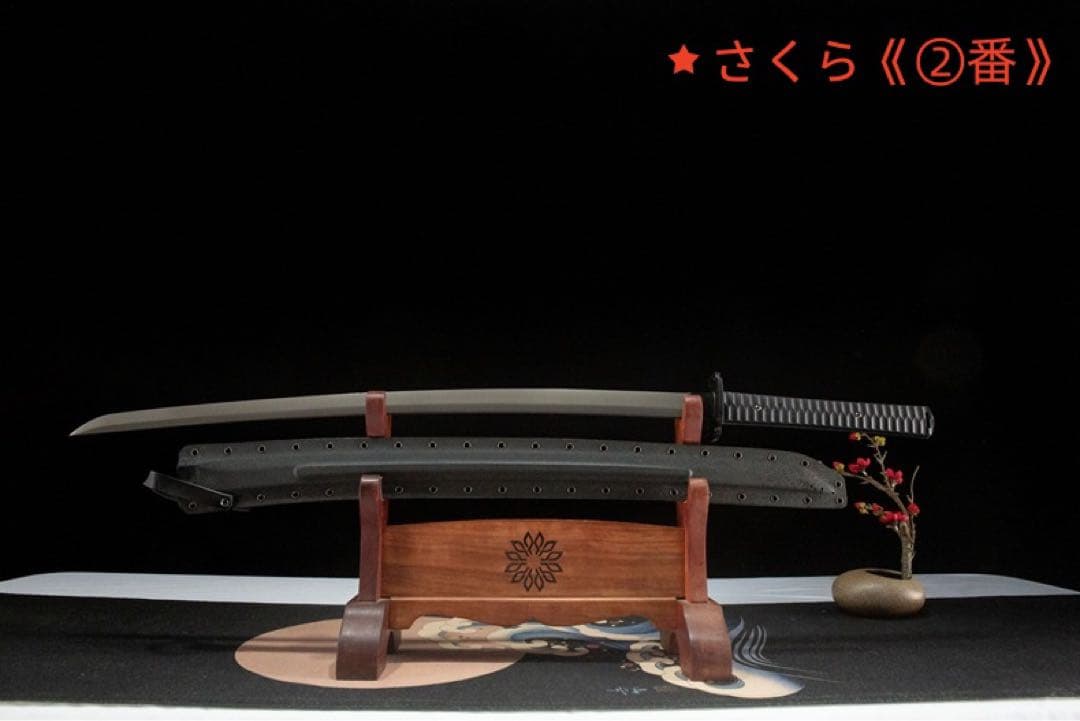 刀鋒の影戦術刀 日本刀 模造刀 居合刀 武士道 武蔵 鑑賞用 手鍛造打