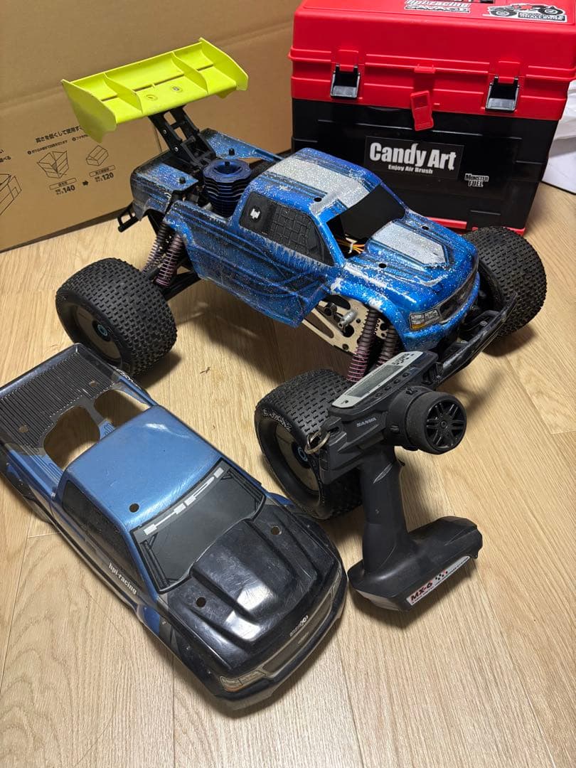 サベージhpi savage OS MAX 30VGエンジン ホビーラジコンカー