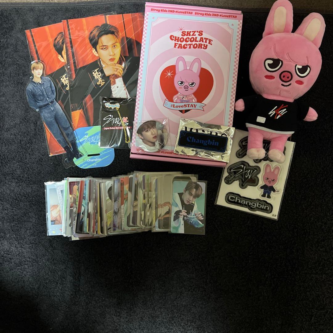 straykidsチャンビンぬいぐるみセット雑貨トレカセット