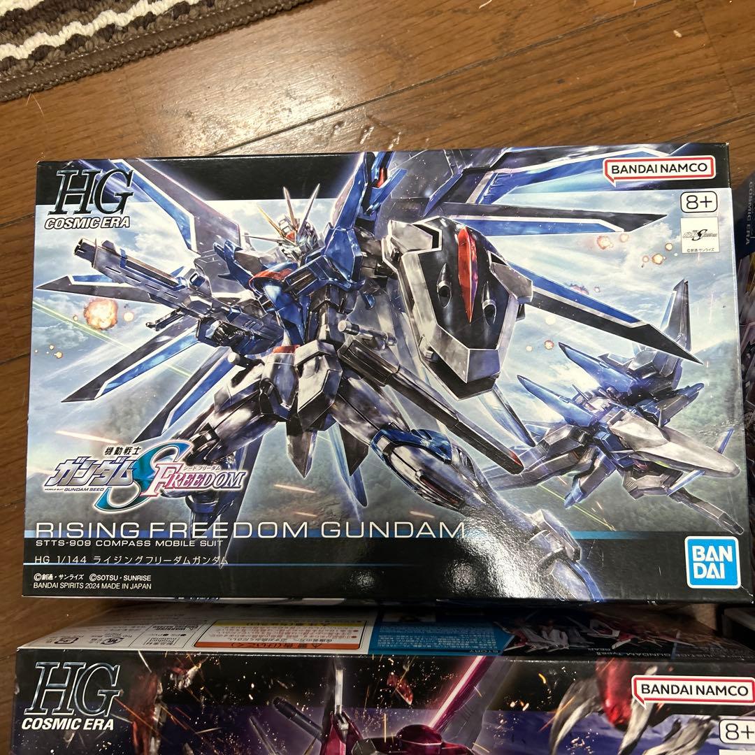 HG ガンダムシードフリーダム 6種セット 未組立