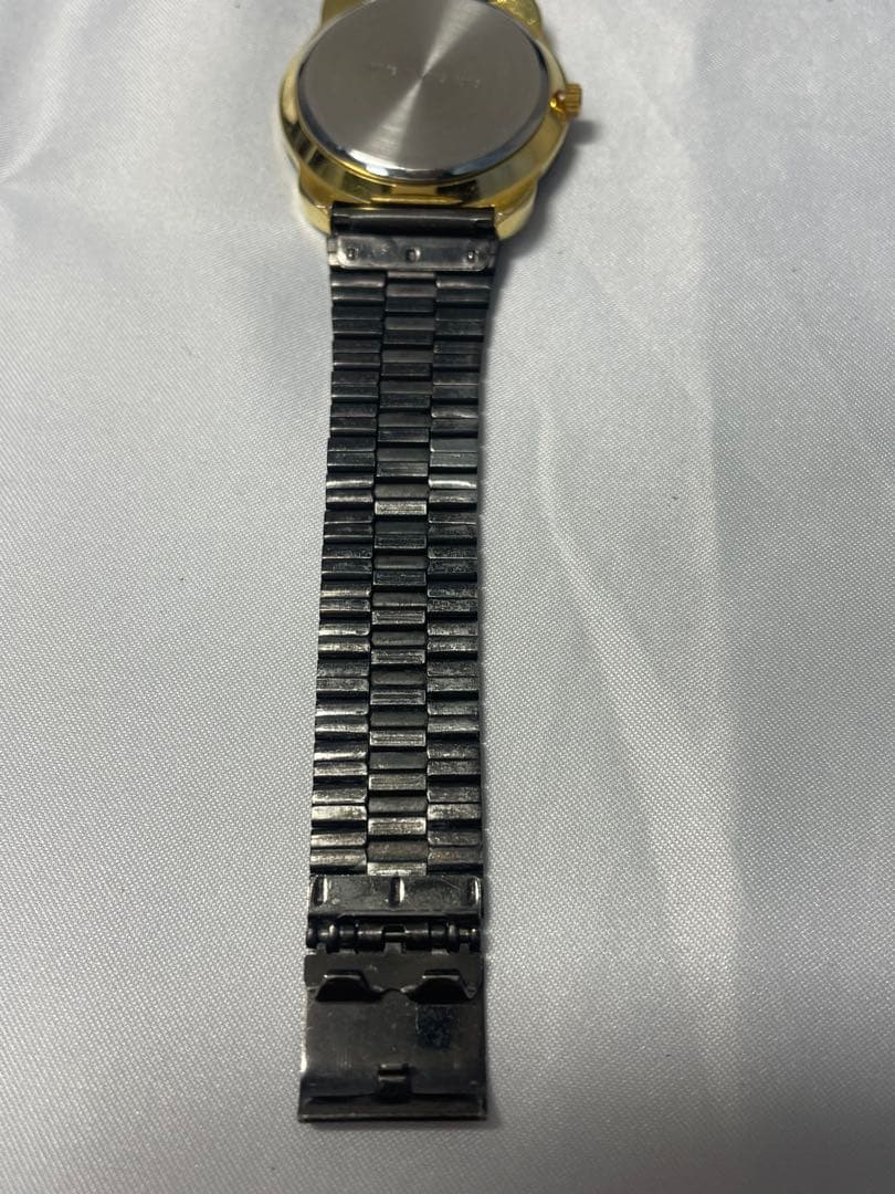 CHANEL クォーツ腕時計 ゴールド/ブラック ノベルティvintage香港製