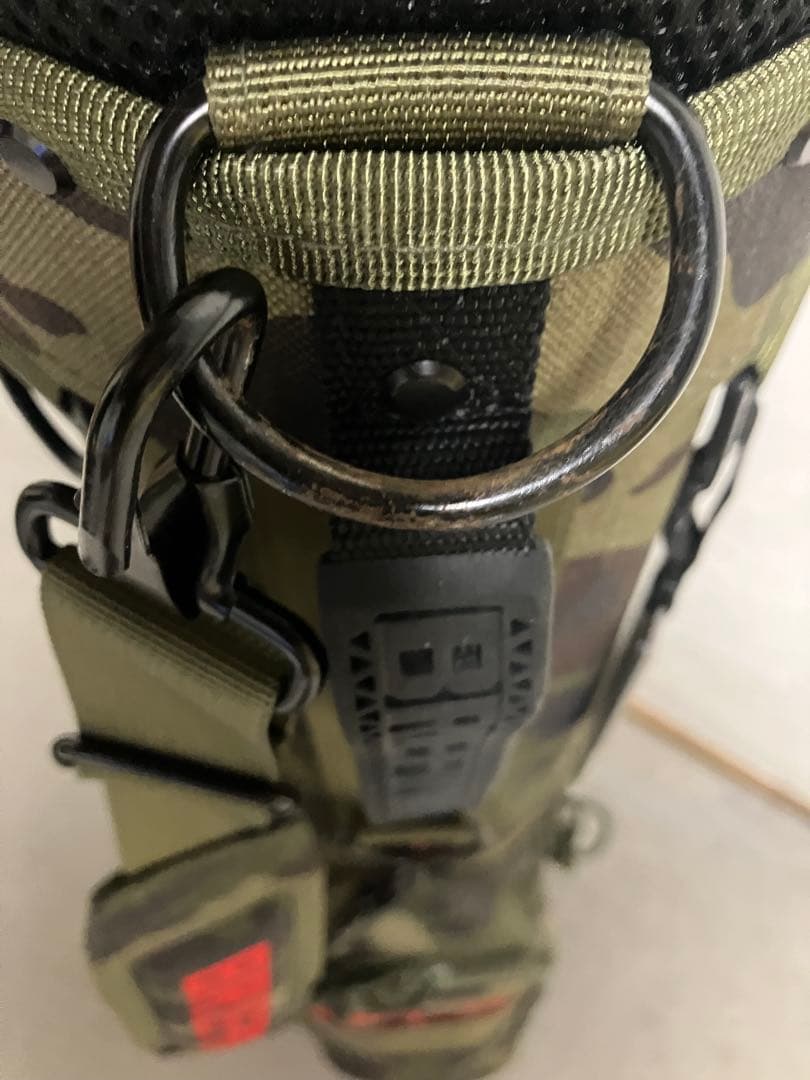 ブリーフィング　BRIEFING キャディバッグ　迷彩　ネームタグ新品