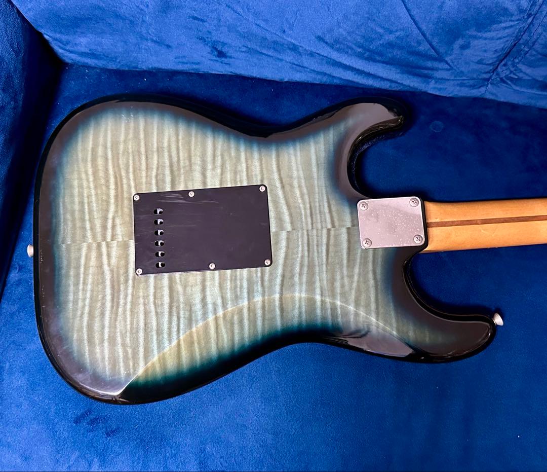【希少激レア】Fender Squier Gradation青緑色 日本製